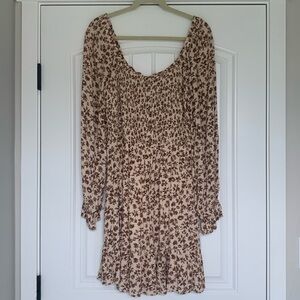 Promesa Sweet Nostalgia Smocked Floral Peasant Dress